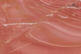 Polished Pink Opal Slab - Western Australia #152106-1